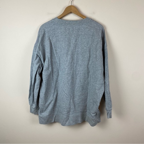 Lululemon Perfectly Oversized Crew in Heathered Core Medium Grey - Picture 2 of 6